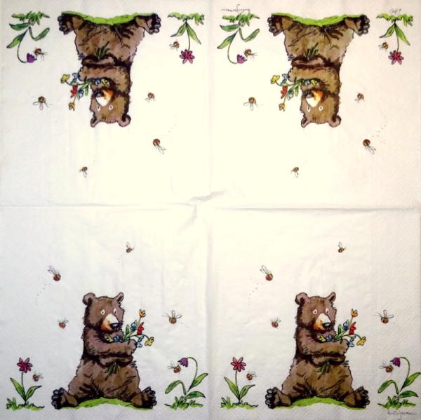 086 Teddy - 4 lagig - Sniff Taschentuch